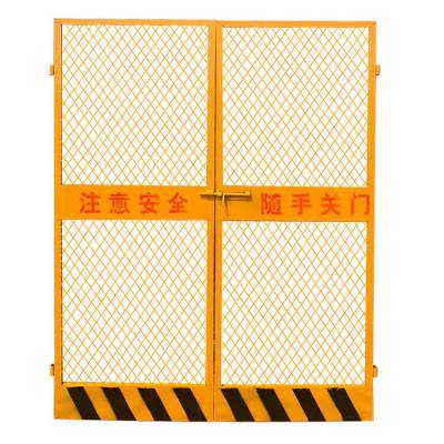 电梯井防护门多少钱 电梯井口安全门 施工电梯安全门